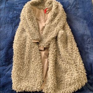 Faux fur vest